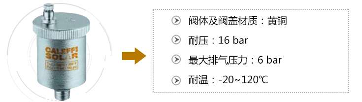 太陽能自動(dòng)排氣閥特征參數(shù) 太陽能自動(dòng)排氣閥特征參數(shù)