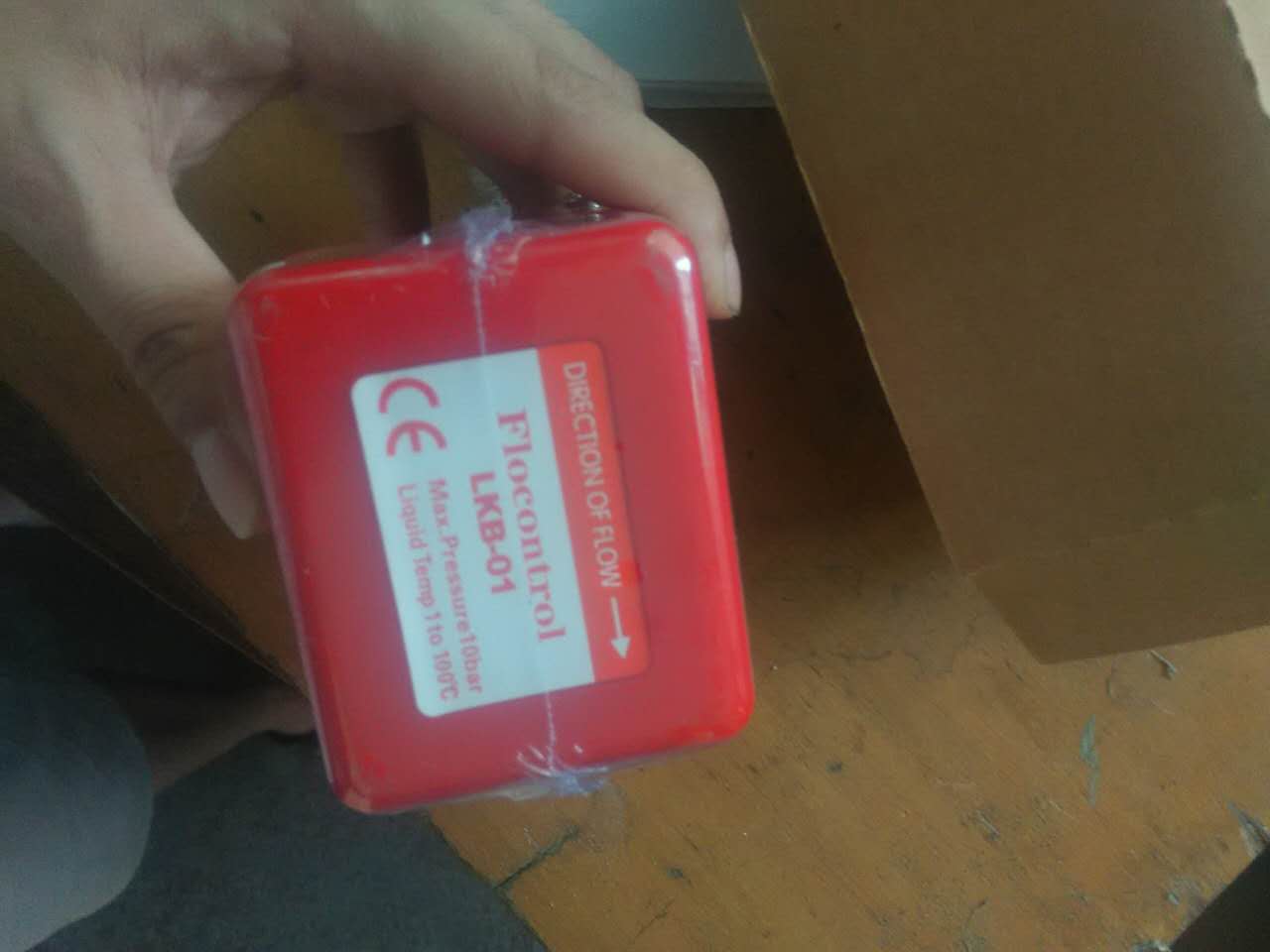 西安張工在我公司采購靶式流量開關