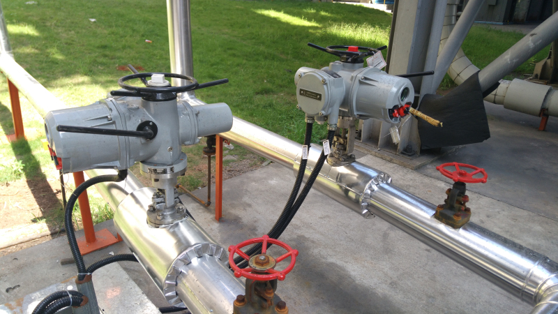 蒸汽消聲加熱器安裝現(xiàn)場 蒸汽消聲加熱器安裝現(xiàn)場