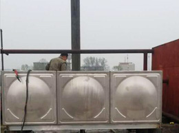 安康火車站不銹鋼水箱項目案例 安康火車站不銹鋼水箱項目案例